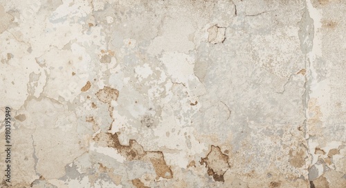 Antique plaster wall featuring aged surface texture