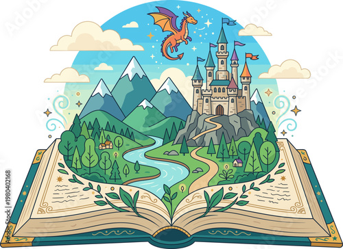 An artistic representation of Earth, showcasing diverse biomes, urban landscapes, and oceans, embodying global connectivity, environmental awareness, and sustainable travel themes