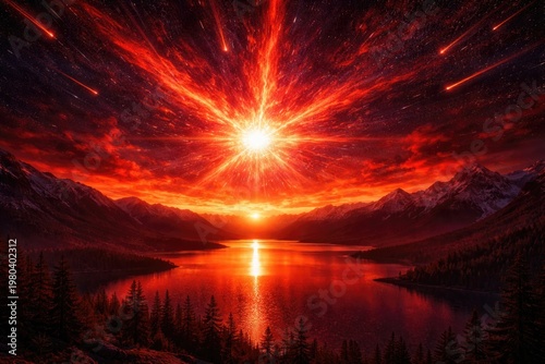 Stunning natural scene with...
