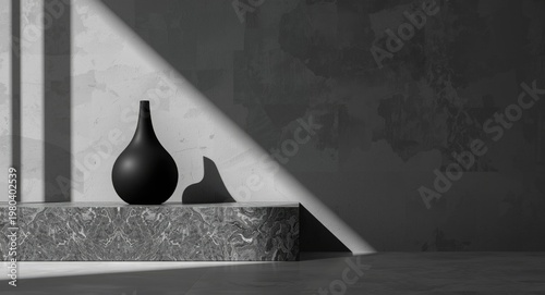 Minimalist black and white ...