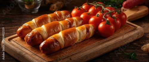 Fresh fast food dough wrapp...