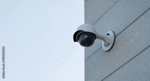 Spherical CCTV camera insta...