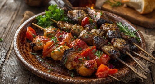 Traditional Balkan cuisine ...