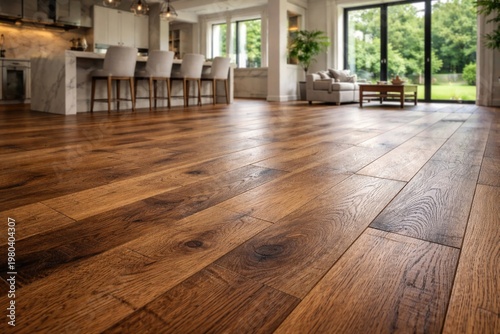 Hand Scraped Oak Flooring S...