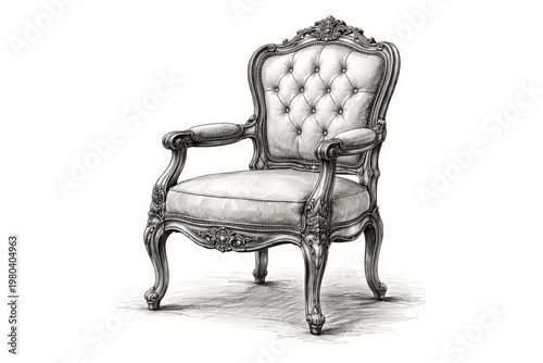 black and white hand drawn ...