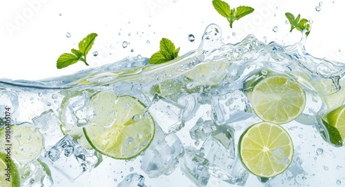 Summer refreshment theme sh...