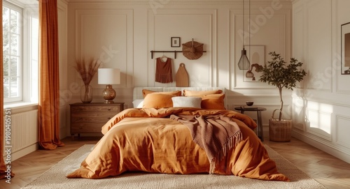 tranquil bedroom interior f...