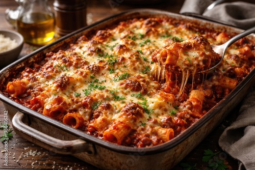 Delicious baked homemade pa...