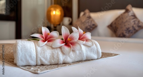 Sophisticated hotel room de...