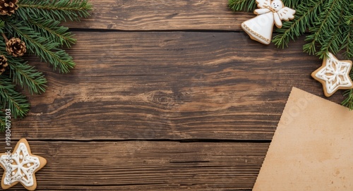 Top perspective of wooden b...