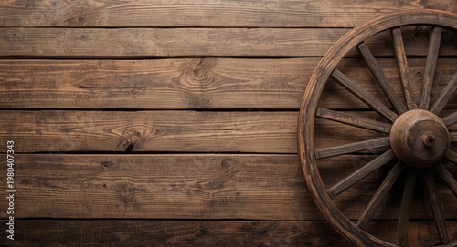 Traditional western era sce...