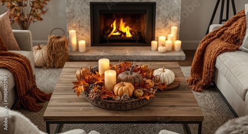 Soft candle glow highlighti...