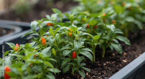 Vibrant organic pepper seed...
