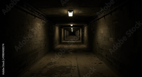 Underground basement passag...