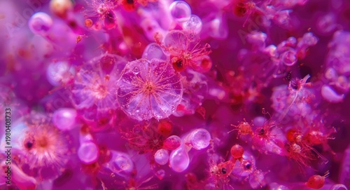 Microscopic imagery of vibr...