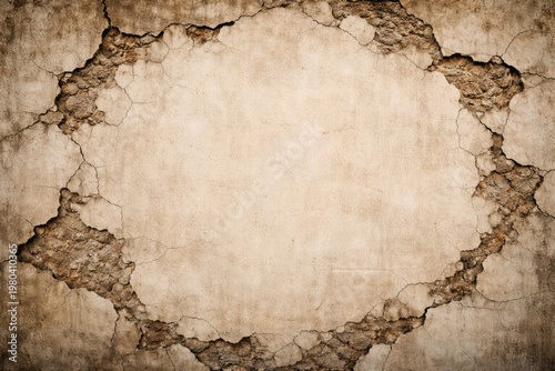 Cracked plaster wall textur...