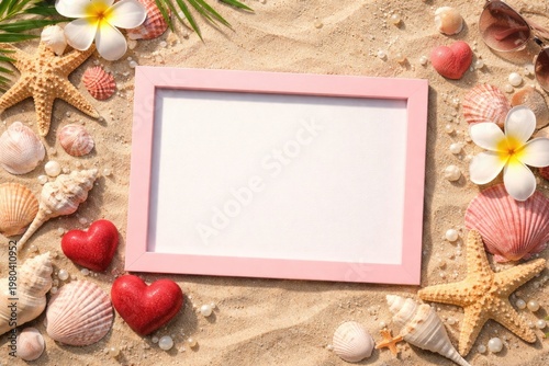 Summer themed decorative be...