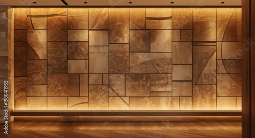Modern interior featuring d...