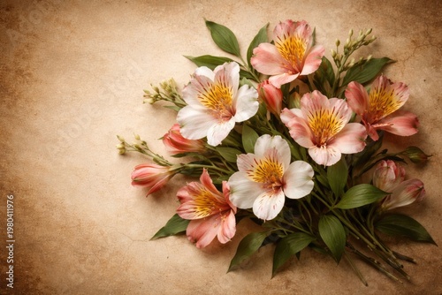 Alstroemeria flowers arrang...