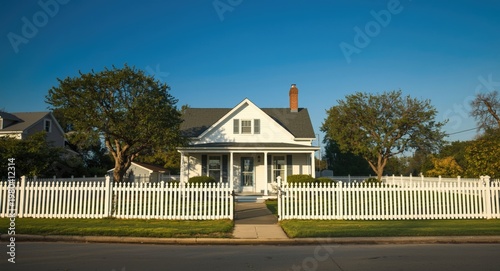 Traditional house surrounde...