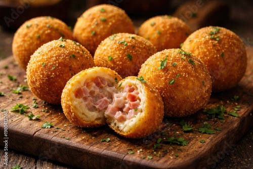 Golden crusted Brazilian sa...