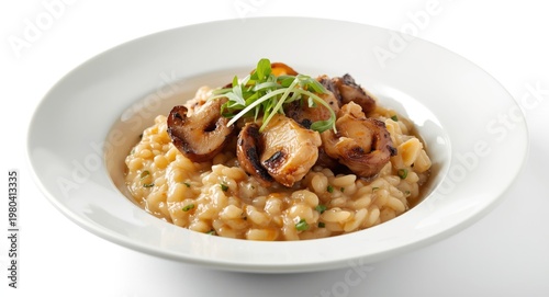 Sumptuous chicken and mushr...
