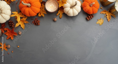 Handcrafted autumn decor wi...