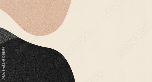 Abstract water shapes and r...