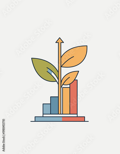 Managing Income Streams Dashboard Flat Illustration Financial Analytics Concept