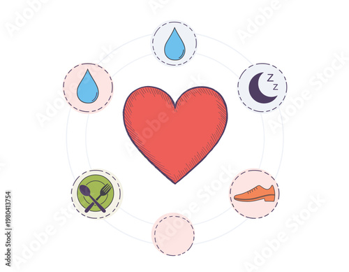 Managing Income Streams Dashboard Flat Illustration Financial Analytics Concept