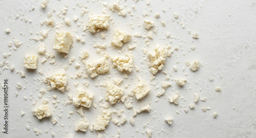 Tangy feta cheese crumbles ...