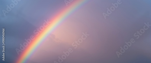 Spectacular rainbow cloud s...