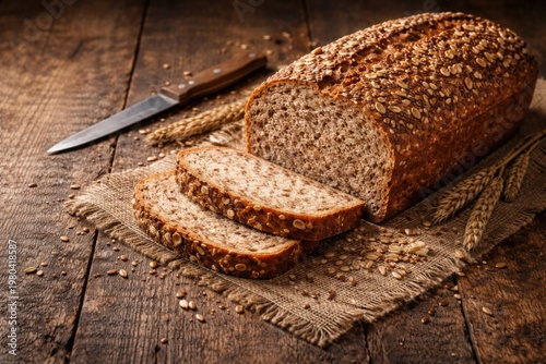 Whole wheat flax and sunflo...