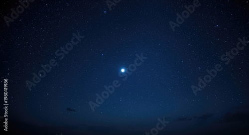soothing night horizon disp...