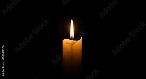 Sublime candlelight emittin...