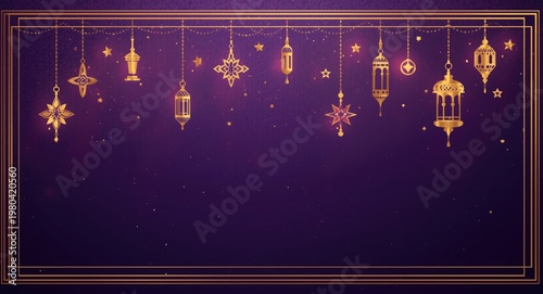 Vibrant Eid Mubarak social ...