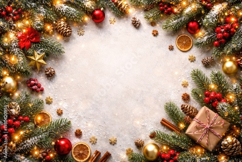 Festive Holiday Background ...