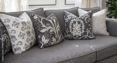 Stylish living room arrange...