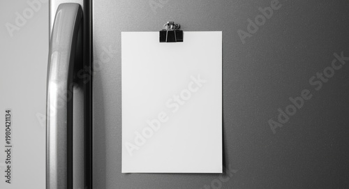 Magnetically clipped blank ...