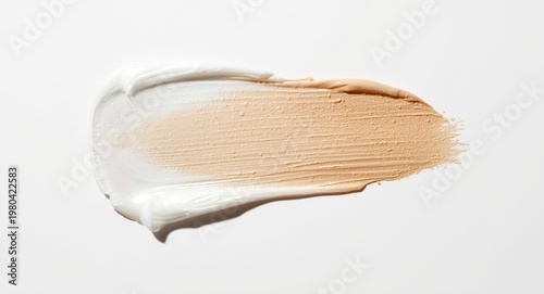 White surface with strokes ...