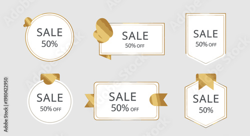 Sale Discount Labels and Badges.