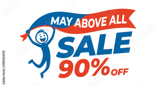 May Above All Sale with 90% Off
