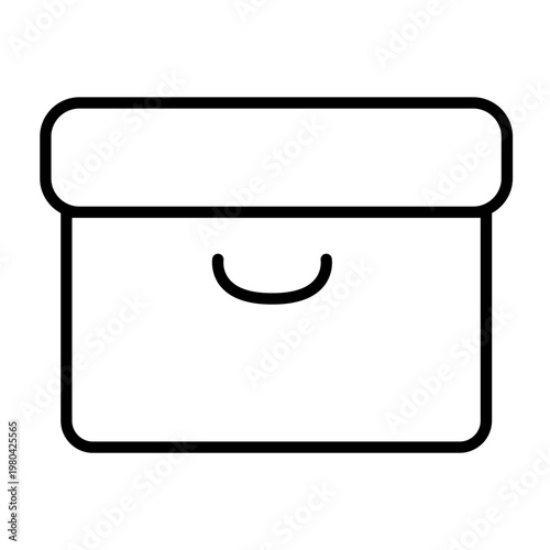 paper bag isolated on white