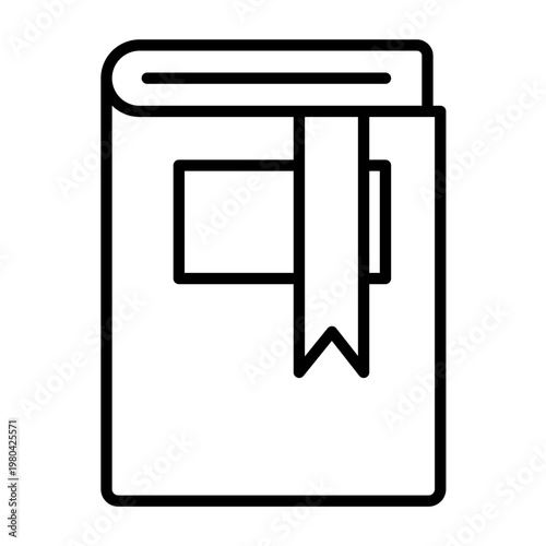 vector illustration of a book