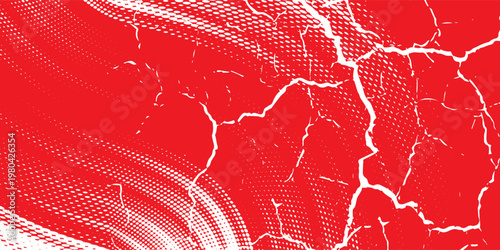 red and white brush wrap car sticker pattern abstract banner sporty lines red and white color combination grunge brush pattern racing motorsport  design, Eps 10.