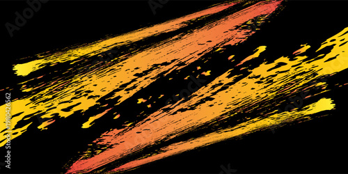 Sports background design with abstract templates of sports players in various activities. Football, basketball, baseball, tennis, rugby, cycling in yellow orange, Eps 10.