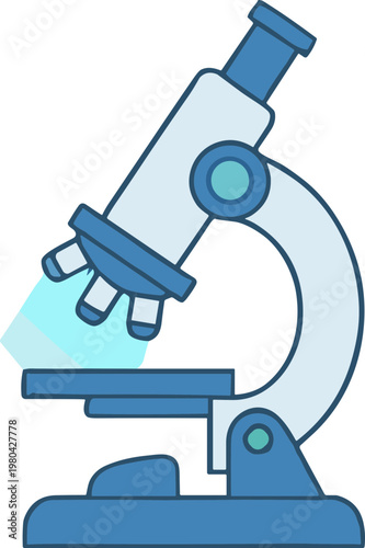 Medicals production and bioengineering illustration