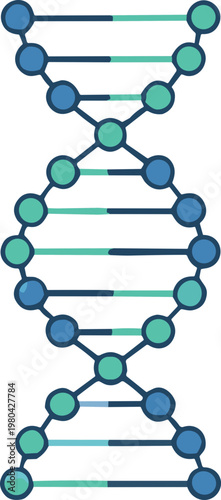 Medicals production and bioengineering illustration