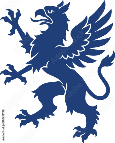 Heraldic Griffin Mythical Creature