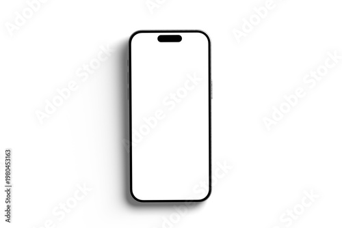 Smartphone mockup (transparent screen/transparent background) | PNG material for compositing